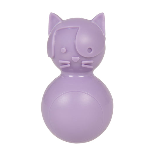 SmartyKat Teeter Tiger Cat Exercise Toy – Stimulating Motion Toy for Cats, Purple